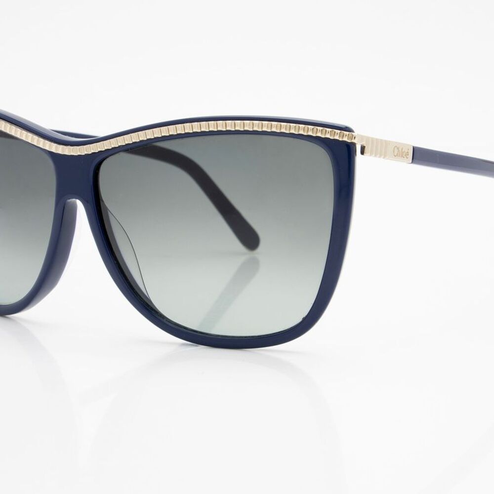 Chloe Chain Rectangular Sunglasses - image 5